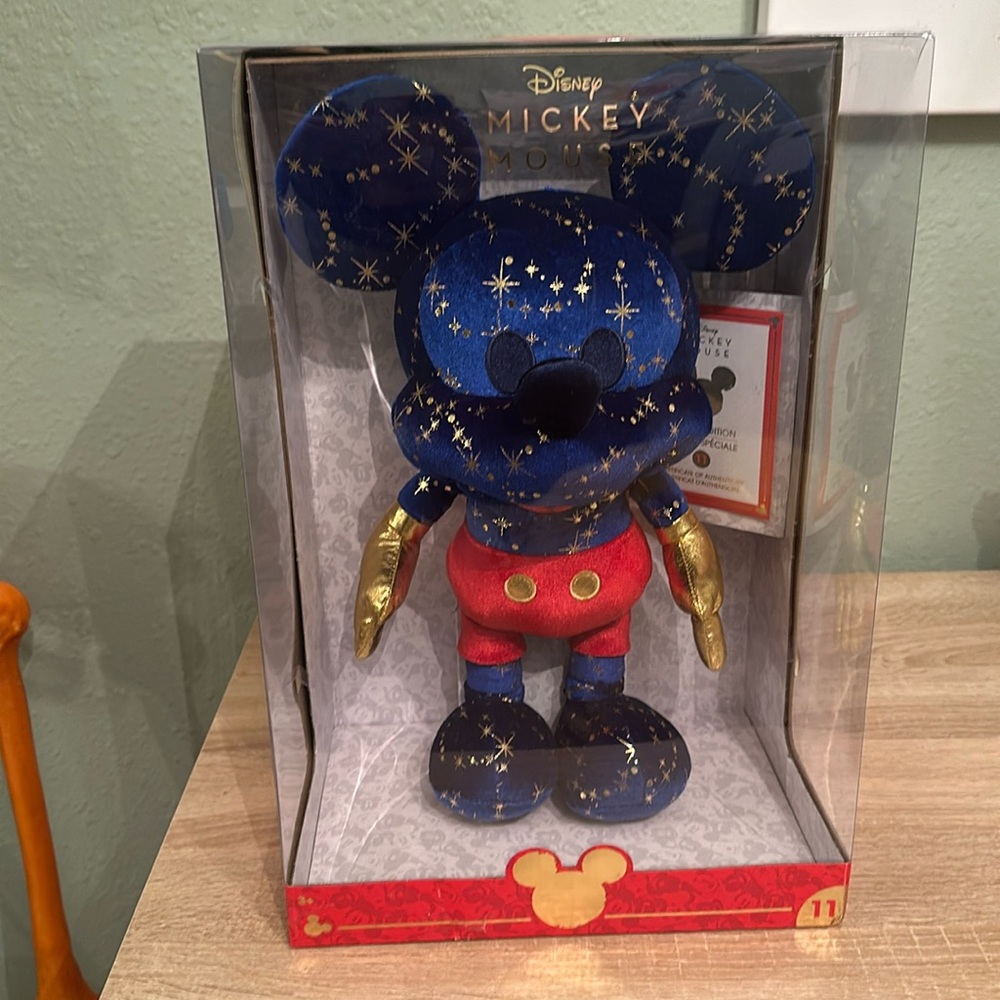 Special edition Fantasia Mickey Mouse plush